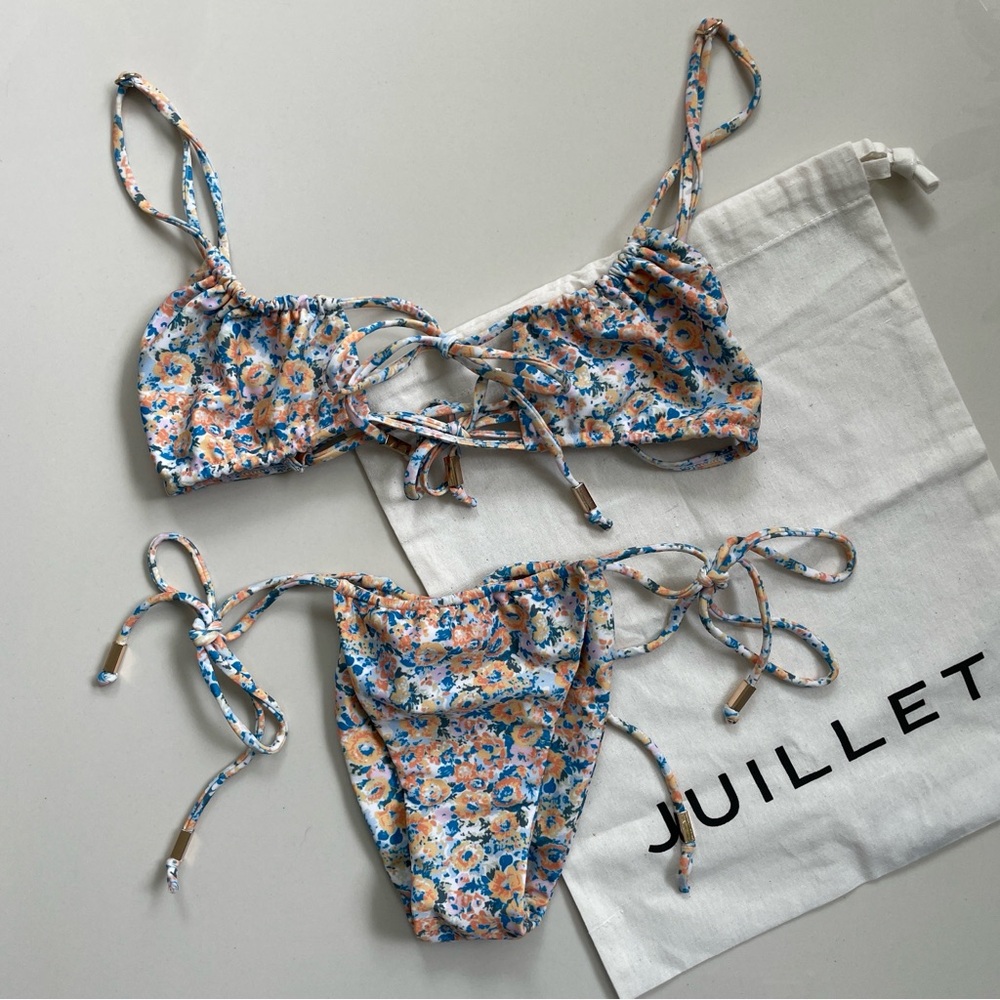 Juillet Floral Tie-Side Bikini Set